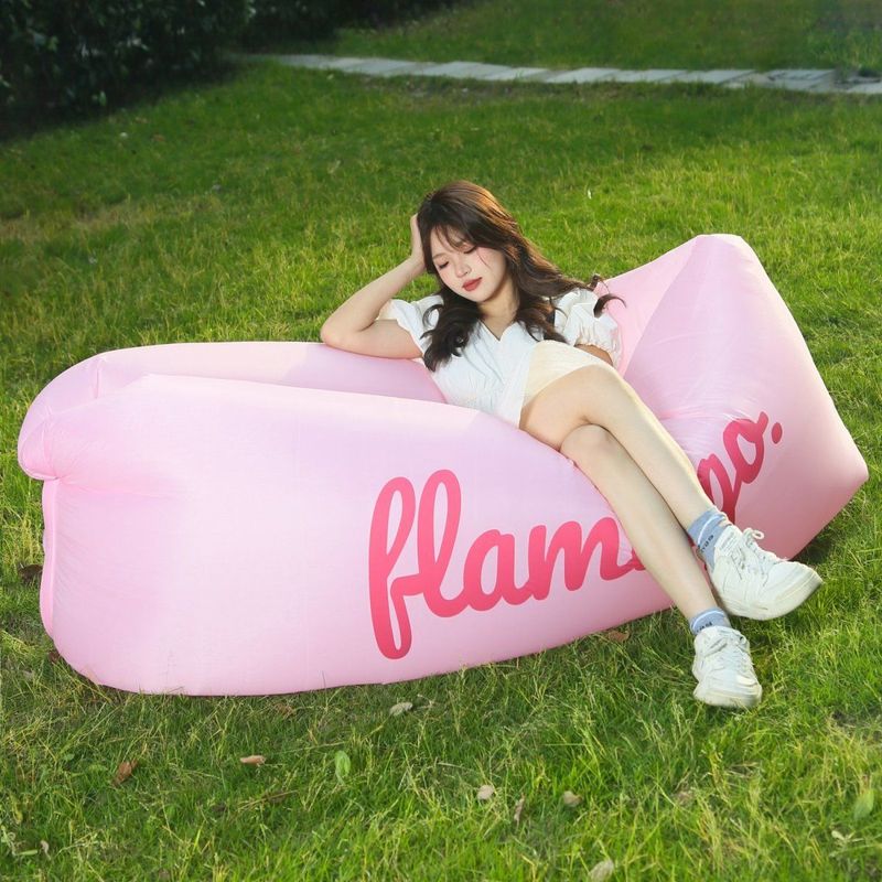 【 5353 People Reviews 】 Lazy Inflatable Sofa Down, Music Festival Camping Picnic, Adult Can Lie Down And Sleep, Portable_voghion.com