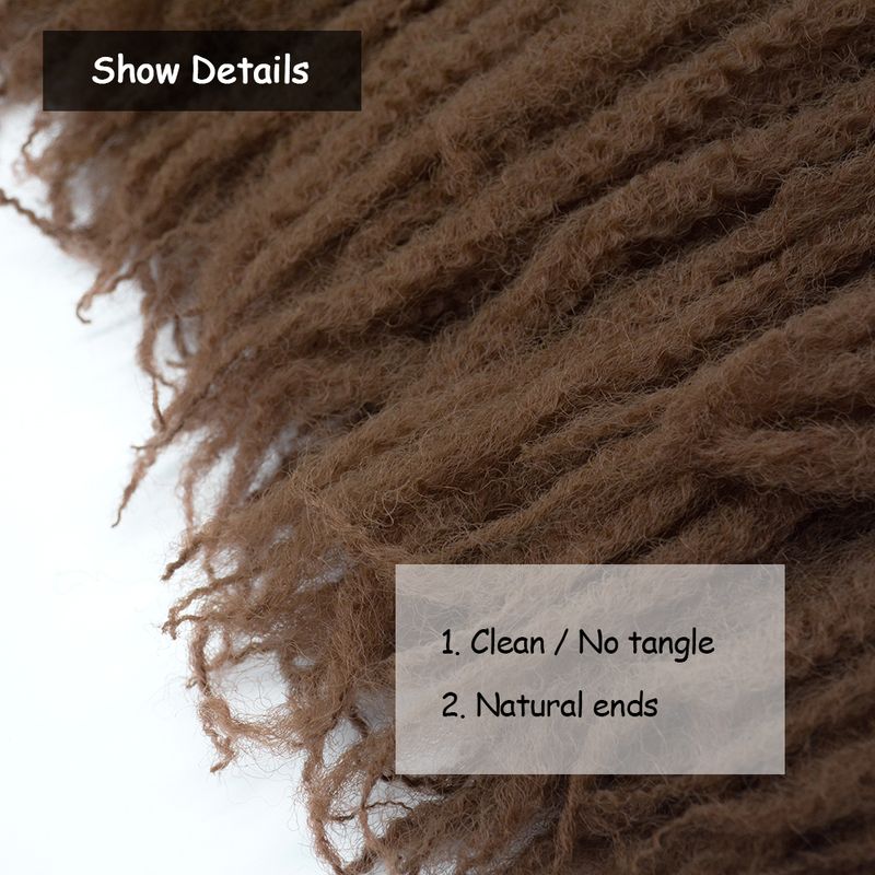 Marley Twist Braiding Hair 18 Inch Marley Twist Hair Twist Hair Afro Kinky Curly Crochet Hair Synthetic Marley Hair Extensions_voghion.com