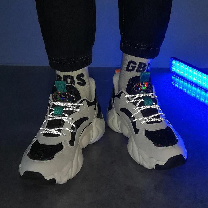 dropshipping products 2024 Brand Logo Custom Designer Man Fashion Sports Sneakers Luminous Thick Sole Running Shoes for Men Runner Trainers_voghion.com