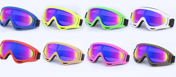 X400 Motorbril Tactisch Winddicht Zandbestendig Off-road Stootvast Skibril Buitensporten_voghion.com