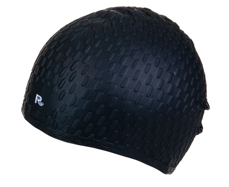 Large Particle Ear Protection Silicone Swimming Cap Adult Long Hair Solid Color Waterproof Comfortable Stretchable Water Drop Swimming Cap_voghion.com
