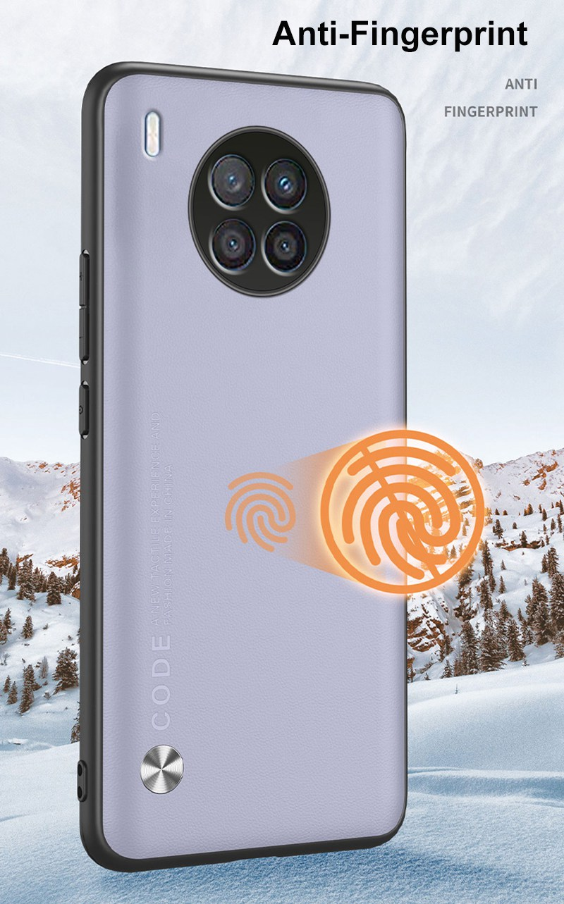 Huawei Nova 8i 8i luksusa PU ādas maciņš Honor 50 Lite 50Lite pārvalkam matēts silikona triecienizturīgs tālrunis_voghion.com