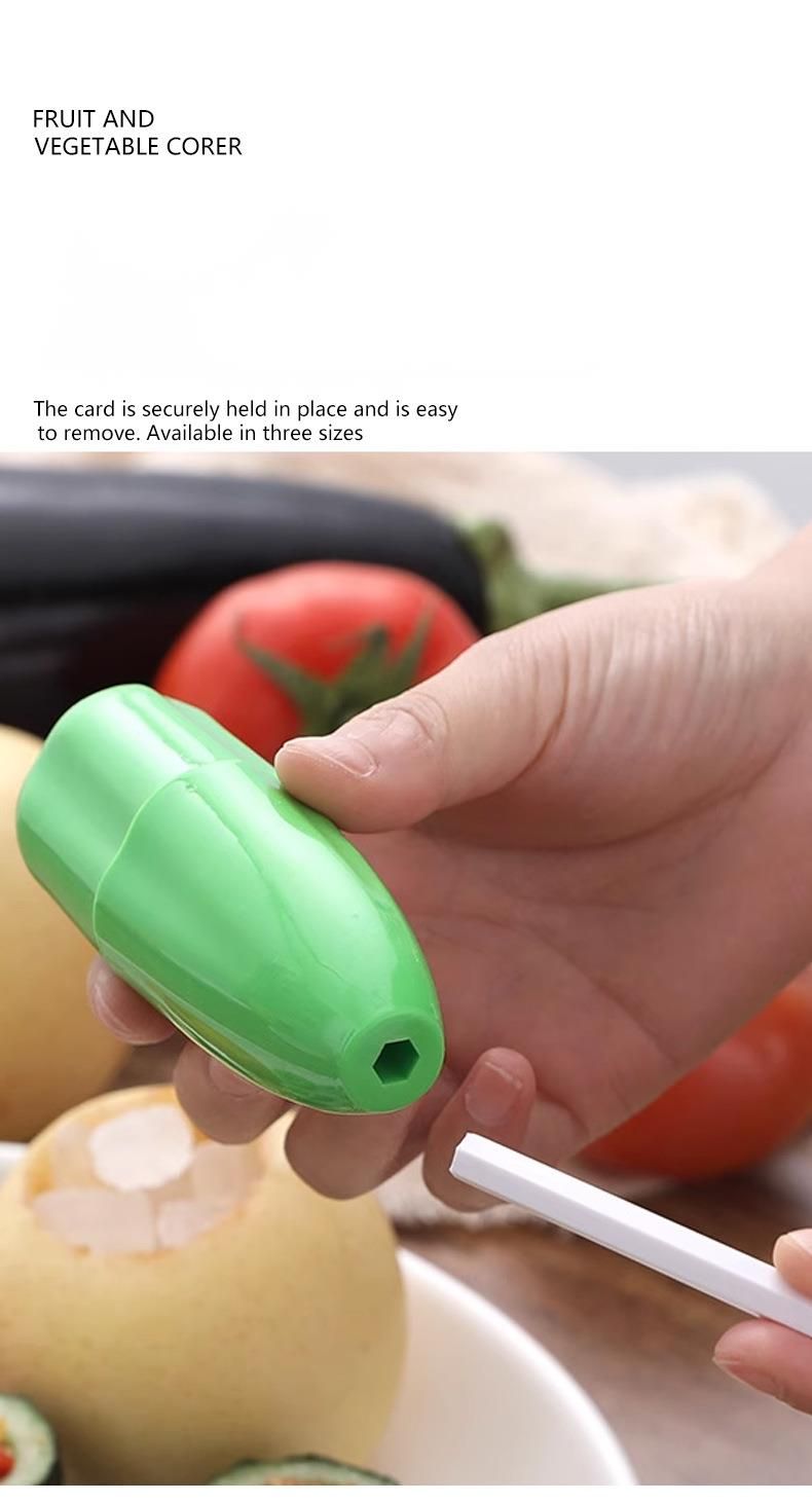 Obstentkerner, multifunktionales Gemüseentkerner-Gadget, Küchenwerkzeug_voghion.com