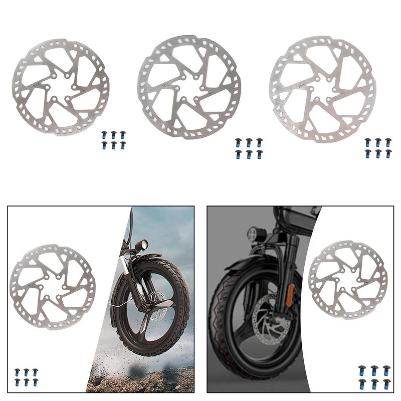 Disc Brake Rotor 203/180/160mm Multi-scenario Stable Parts Braking System Pad for Domestic Scooter Repair_voghion.com