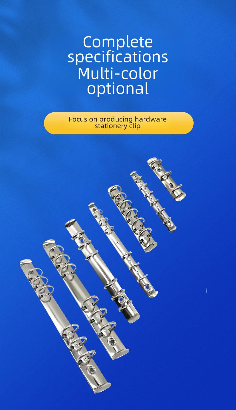 Mit hand aufrichtig umweltschutz galvanik dumm schwarz mitschüler rekord a5 schreibwaren clip 6 loch clip metall clip notebook bindung bindemittel_voghion.com