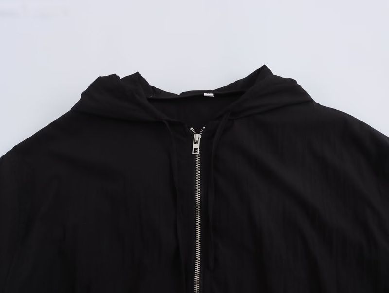 Nuovo stile estivo alla moda cappotto corto verticale da donna_voghion.com