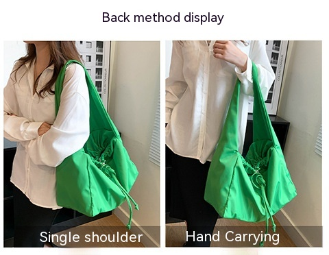 2023 nuova vendita calda moda donna semplice ascella borsa casual borsa di tela in nylon borsa tote versatile di grande capacità_voghion.com