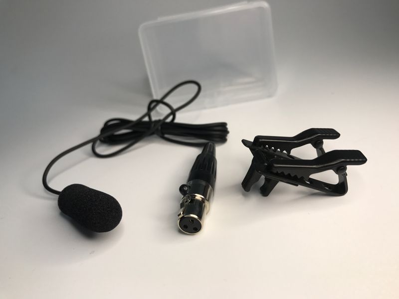 Long range Sound-absorbing Professional 3Pin Lavalier Lapel Condenser Microphone for AKG Wireless Transmitter 3 Pin XLR_voghion.com