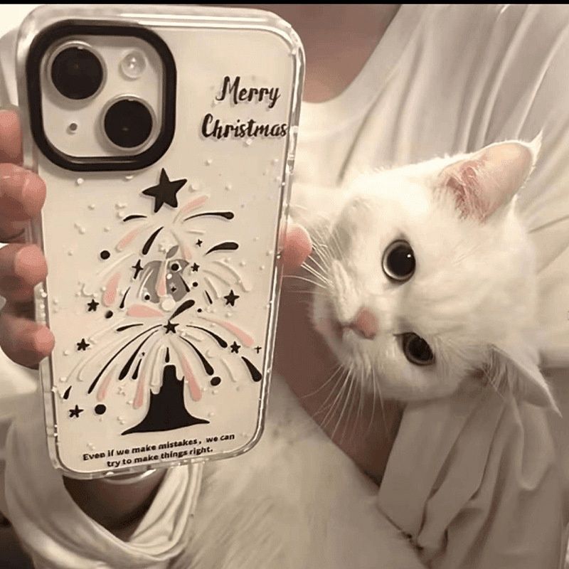 50704555550<=3 Christmas Tree Compatible With 16 Pro Max/15 14 Soft Transparent 13 12 Phone Case Manufacturer_voghion.com