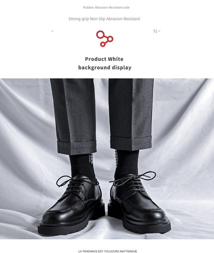Summer Big Head Casual And Comfortable Work Small Leather Shoes Formal Wear_voghion.com