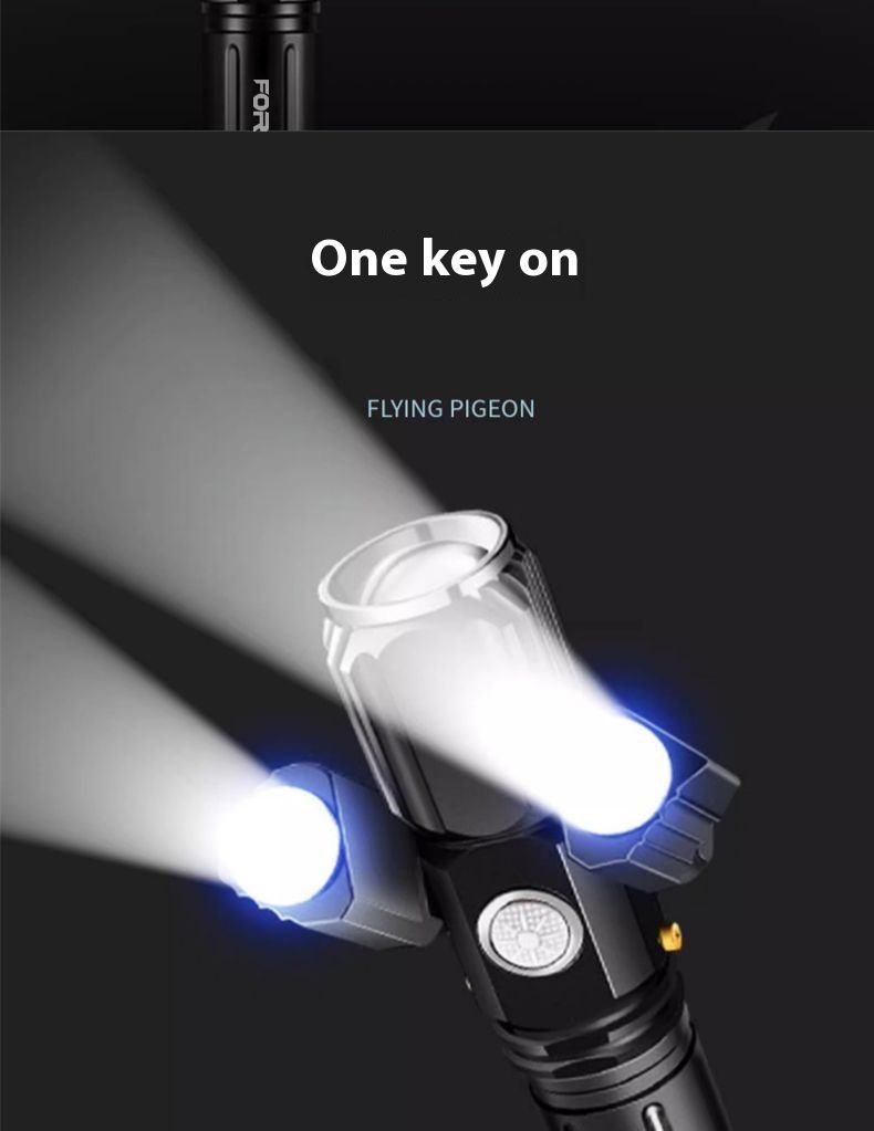 【12000 personas lo elogian】 Faros delanteros portátiles para bicicleta, carga USB, luz potente, conducción nocturna a prueba de lluvia, montaña_voghion.com