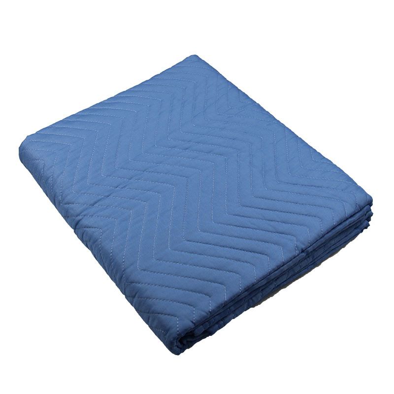 Coperta per imballaggio in poliestere agugliato, blu scuro, in fibra chimica per uso domestico_voghion.com