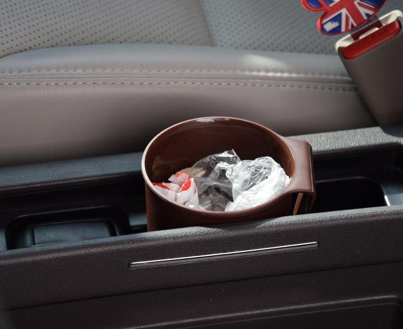 Auto Multi-funktionell Späichere Portable Waasserbecherhalter Auto Loftausgang Waasser Becherhalter Holder Späicherkëscht Dreckskëscht Getränkhalter_voghion.com