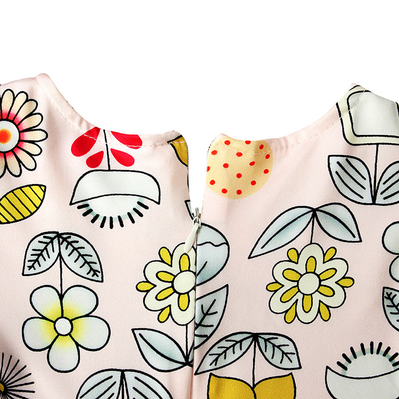 Babykleeder Kanner a Meedercher laangärmlech Blummenkleed Gottesdéngschtkleed + Kappduch zweedeeleg Kannerkleeder Ins_voghion.com