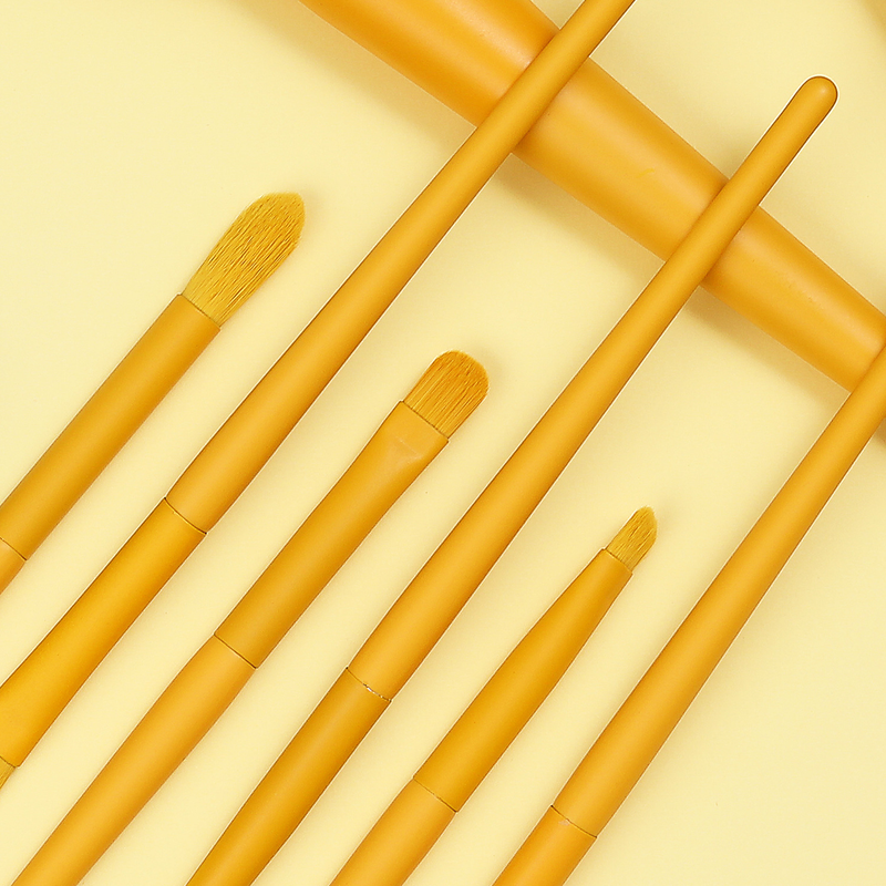 Set di 10 pennelli per trucco, pennello per ombretto, pennello per cipria, strumenti di bellezza GUJHUI_voghion.com