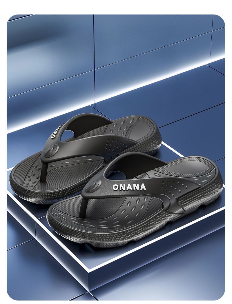 Sandalias tipo chancla para hombre con soporte ortopédico para el arco del pie, sandalias deportivas tipo chancla para hombre con plantilla acolchada suave._voghion.com