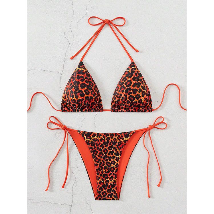 Bademode 2025 Neue Leopard Print Krawatte Sexy Badeanzug Für Frauen_voghion.com