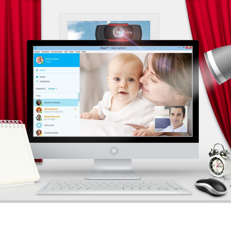 HXSJ conference high-definition camera with manual focusing and sound absorption microphone adaptation_voghion.com