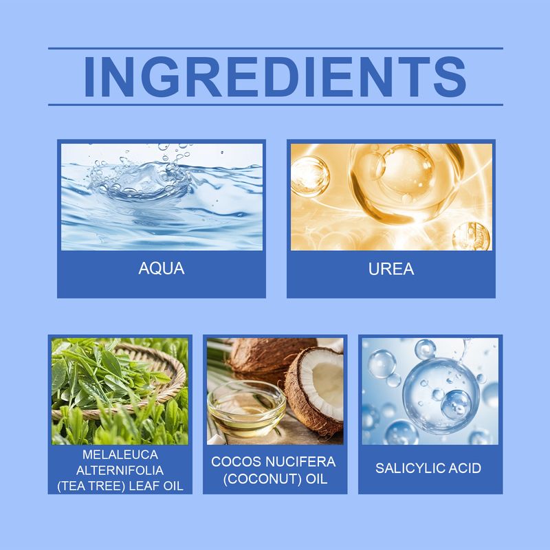 OCEAURA Urea Care Voetcrème, Huidverzorgingscrème Voedt, hydrateert en verzorgt de huid_voghion.com