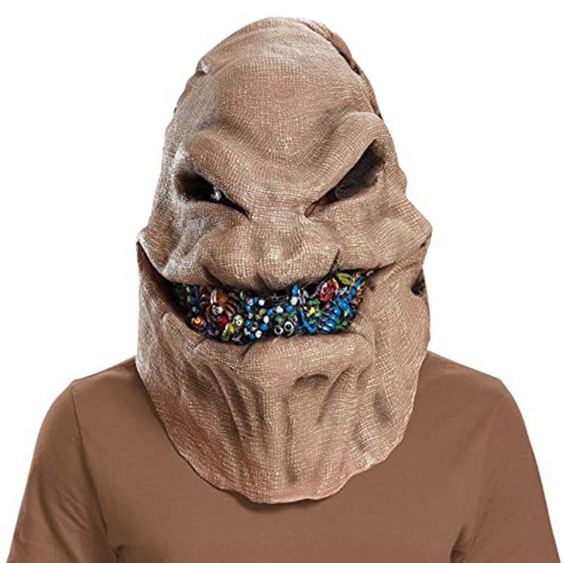Halloween Julafton Scar Jack Ubiquki Latex Film Perifera karaktärer Party Mask Headset_voghion.com