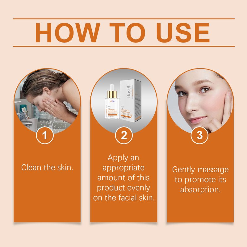 Hoygi Vitamin C Serum Firming, Moisturizing, Brightening, Hydrating, Silky And Tender Face Serum_voghion.com