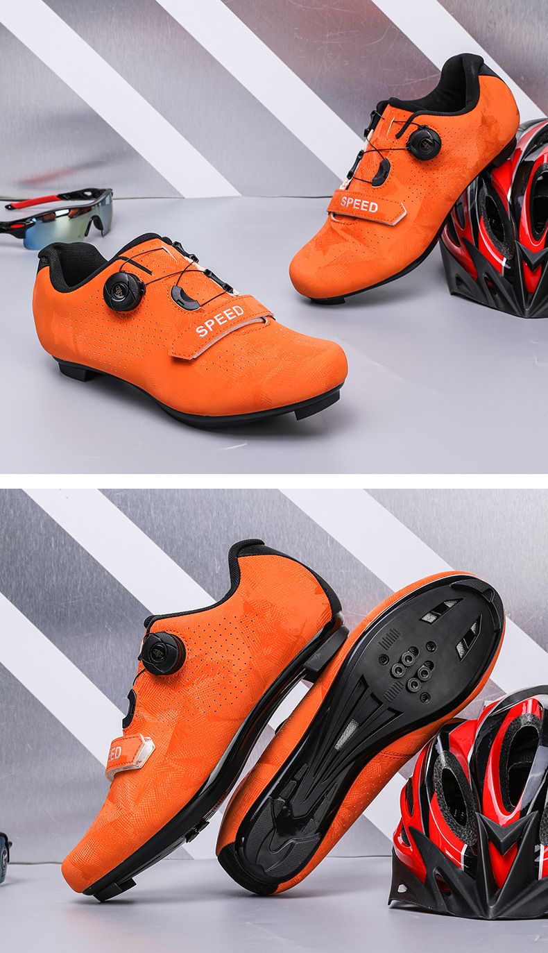 2024 Four Seasons Mountain Lockable Cycling für Männer und Frauen, Rennradschloss Hard Spinning Schuhe, Fahrradschuhe mit breiter Sohle_voghion.com