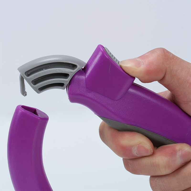 Portabolsas con cierre automático para una sola mano, 2 unidades, para la compra: agarre cómodo y seguro para un transporte fácil._voghion.com