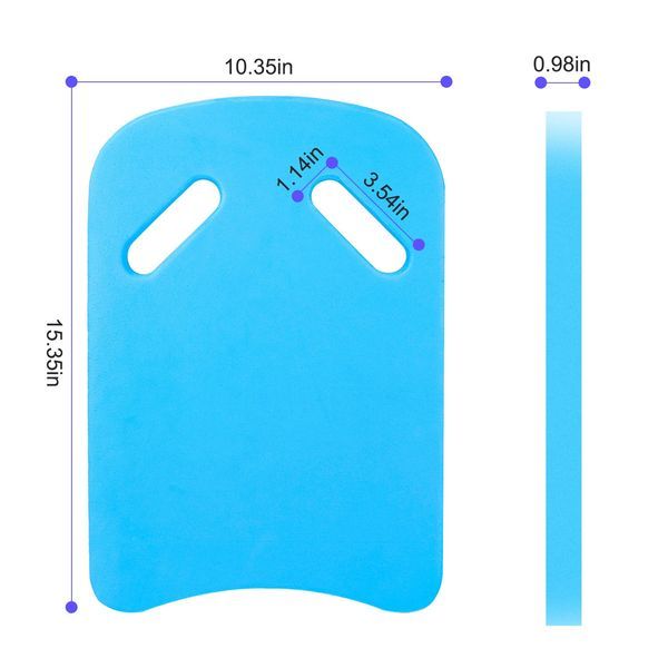 Swimming Kickboard EVA Foam Floating Swim Aid Kick Board U Design Water Training Board With Integrated Hole Handle For Adults Kids Beginners_voghion.com