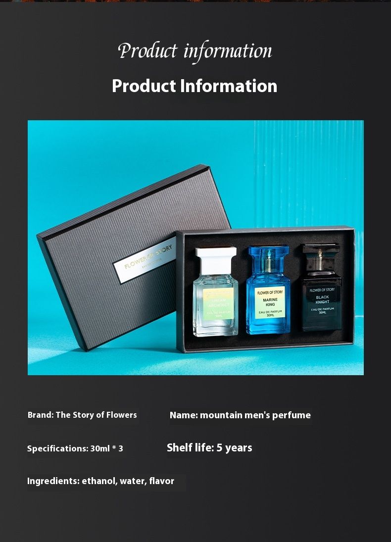 Neie waarme Parfum Flower Tale Of Things Männerparfumset Populär Kaddosbox Grenziwwerschreidend Parfumduft_voghion.com