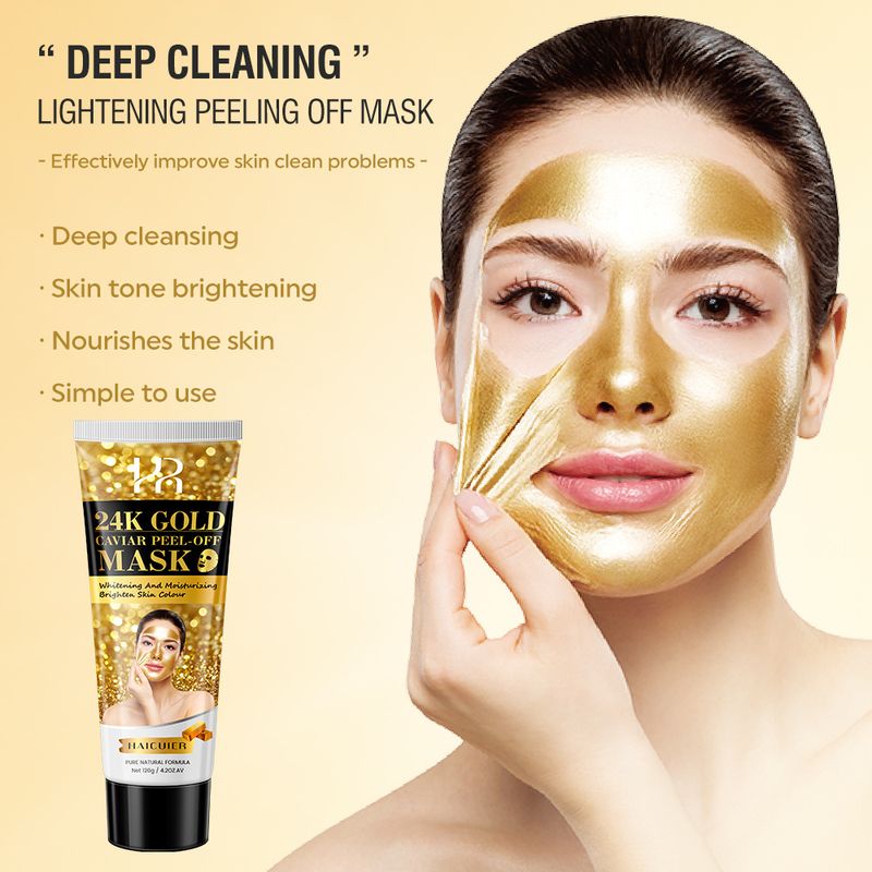 Hot Selling English Version MASK Snail Collagen Firming Moisturizing Peel-off Tear-off Mask_voghion.com