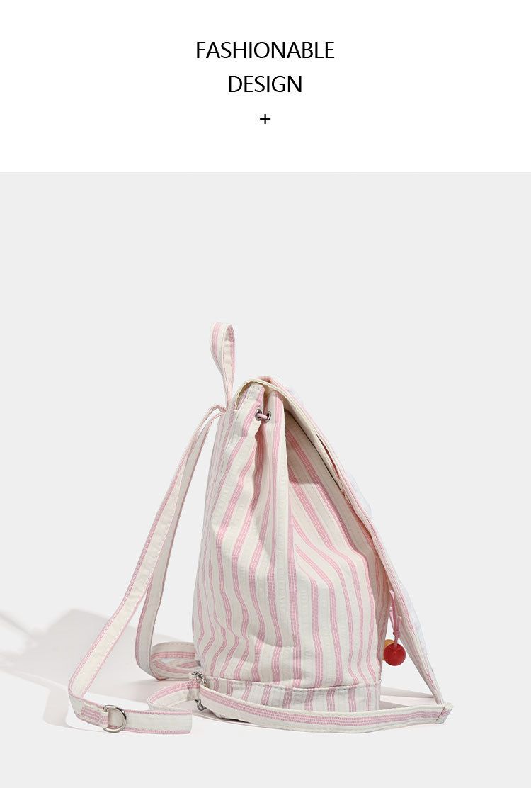 New Large Capacity Backpack Rabbit Ears Backpack Pink Cute Student Bag Niche Women's Bag_voghion.com