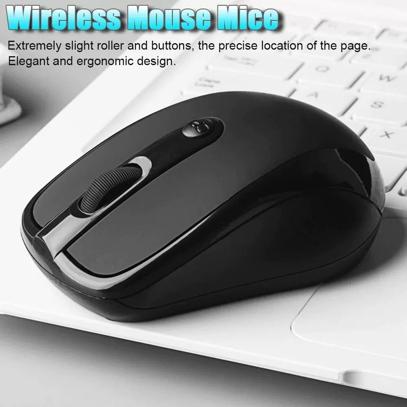USB Wireless Mouse 2000DPI Adjustable Receiver Optical Compu_voghion.com