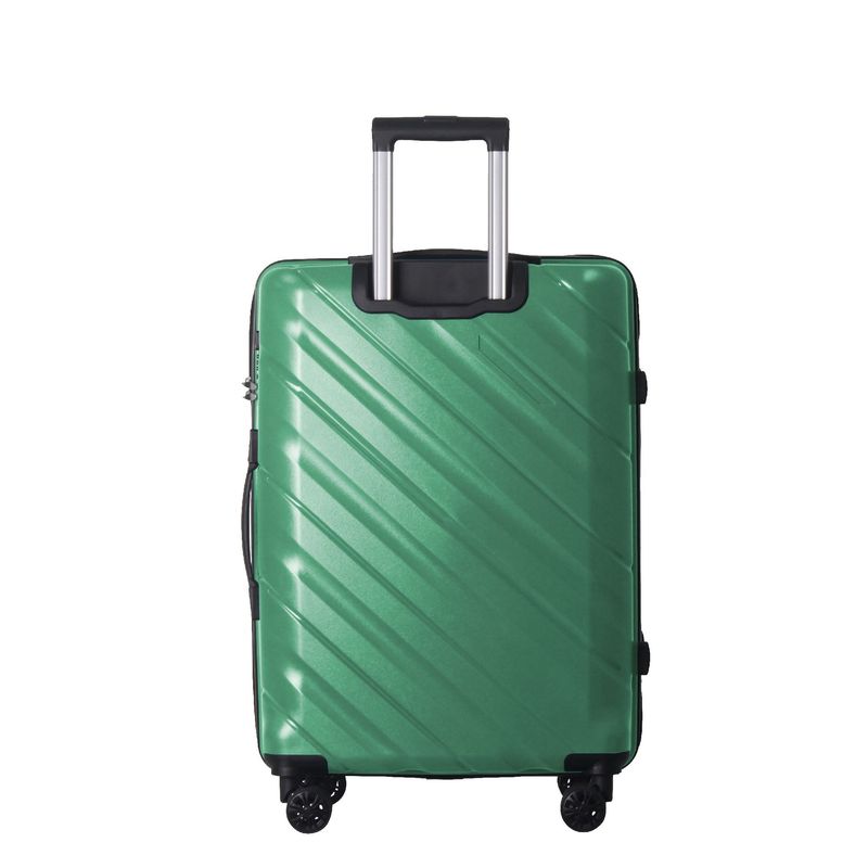 3-Piece Luggage Sets (20", 24", 28"), Suitcase With Wheels, Hardside Suitcase With Four Spinner Wheels And Scratch-Resistant Surface, Green_voghion.com