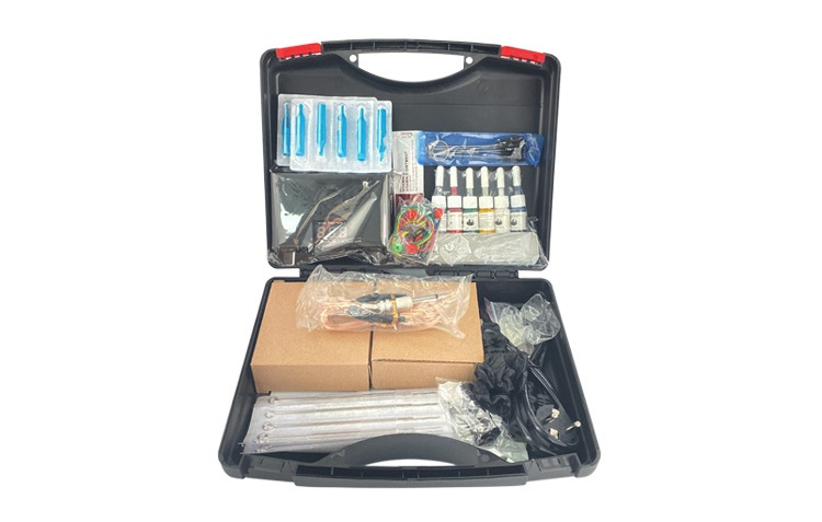 OL Black Box Dual G Coil Machine Set Forniture per miscelazione Attrezzatura per tatuaggio Ou Liang_voghion.com