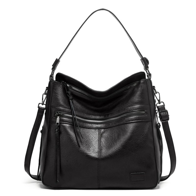 Borsa da donna, nuova, alla moda, grande capacità, borsa a tracolla europea con tracolla singola_voghion.com