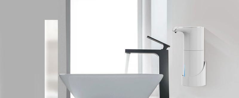 Distributore digitale RYYD - 430 ml | Ricarica USB | Senza contatto UE_voghion.com
