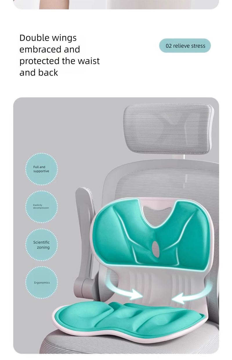 Bed Backrest Lumbar Support Back Posture Correction Seat Cushion Office Single Lazy Sofa Bay Window Nursing Chair_voghion.com