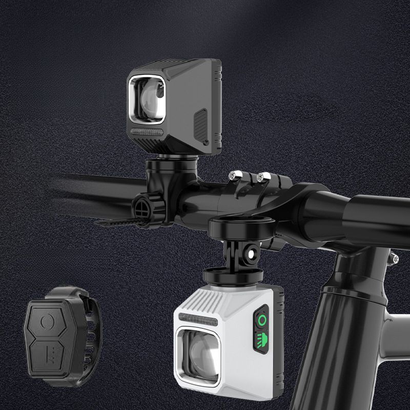 Wireless Remote Control Bicycle Front Road Bike Brightness High Lumen Waterproof Night Riding Light Cycling Lighting_voghion.com