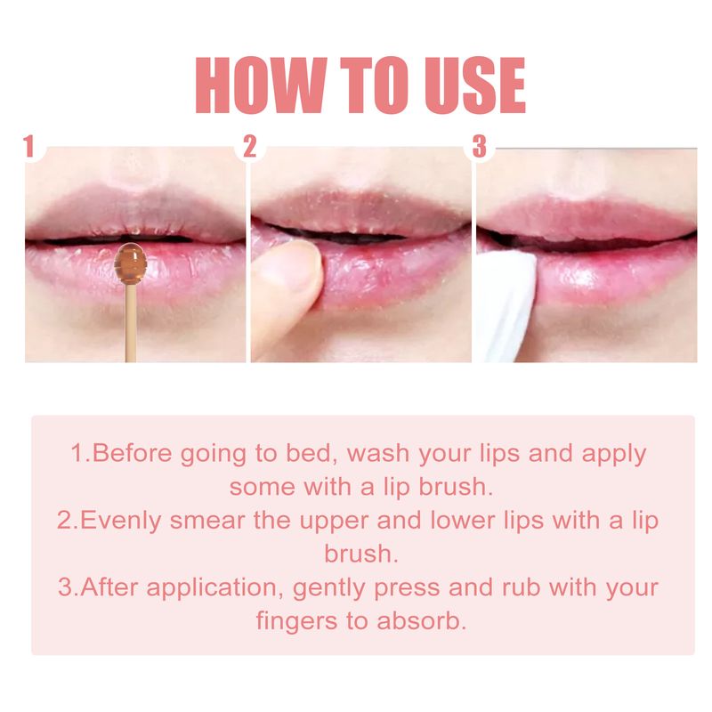 EELHOE Lip Mask Lightening Lip Lines, Hydrating, Moisturizing, Removing Dead Skin, Anti-Freezing And Cracking, Non-Greasy And Easy To Absorb Lip Balm_voghion.com