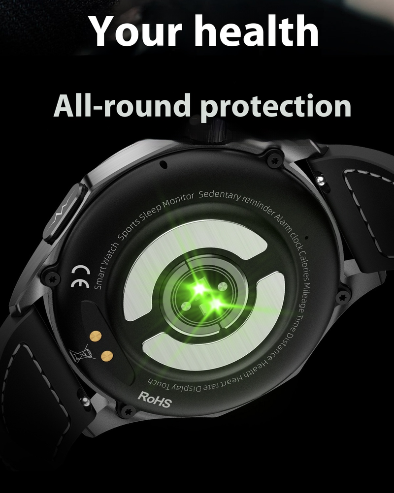 Smart Health Monitoring Watch - ECG ECG, Blood Sugar, Blood Oxygen, Sleep And Other Multi-functional Guardians_voghion.com