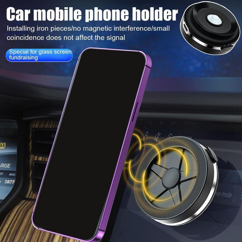 Heißer Verkauf Auto Vakuum Saugnapf Bildschirm Windschutzscheibe Navigation Doppelseitige Magnetische Telefon Halter_voghion.com
