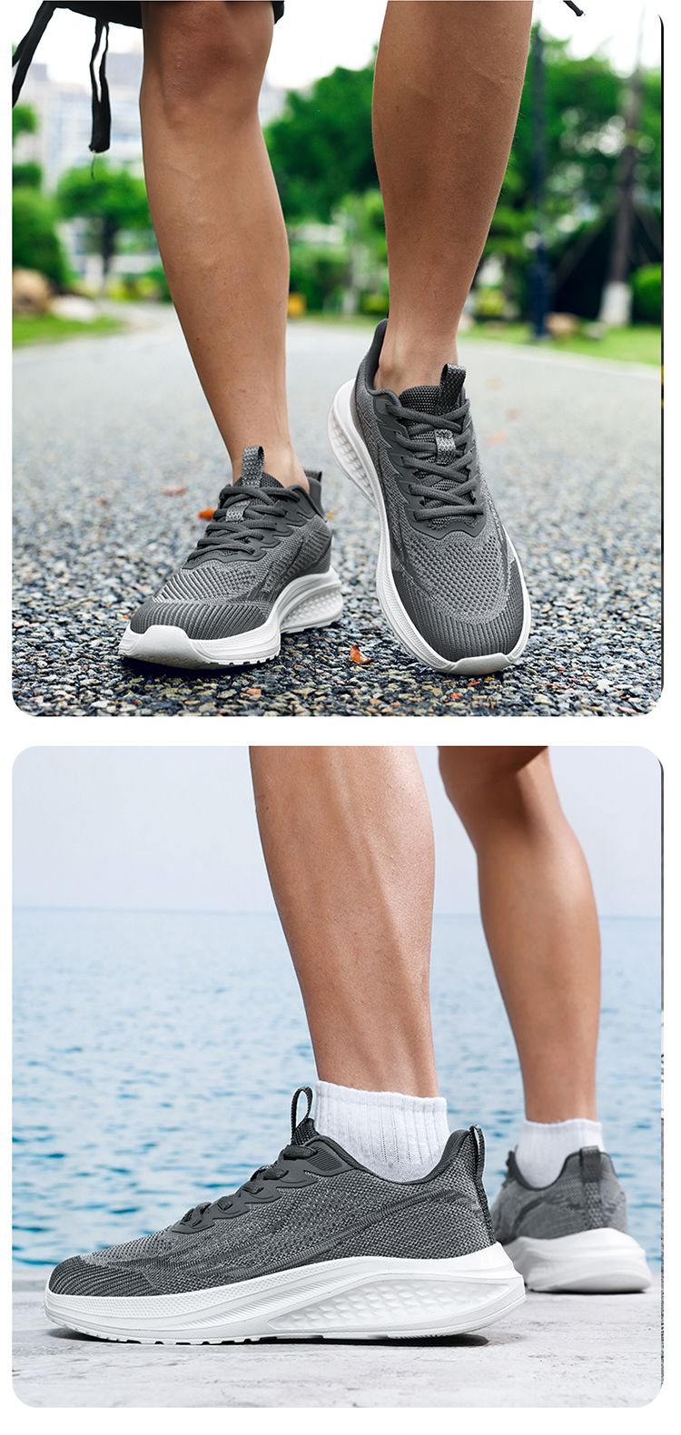 Cheap Summer Running Shoes Man Light Platform Woman Jogging Sneakers Plus Size 48 Breathable Mesh Running Sneakers Male Trainers_voghion.com