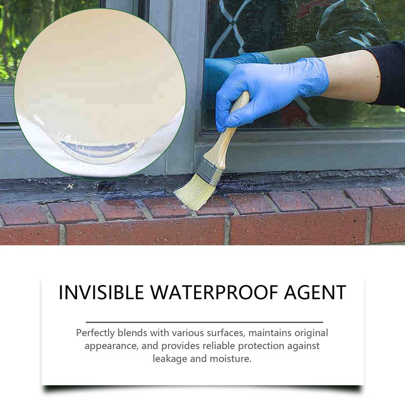 Jakehoe Invisible Waterproof Sealant Waterproof Invisible Glue Seals Household Smash Free Brick Waterproof Paint_voghion.com