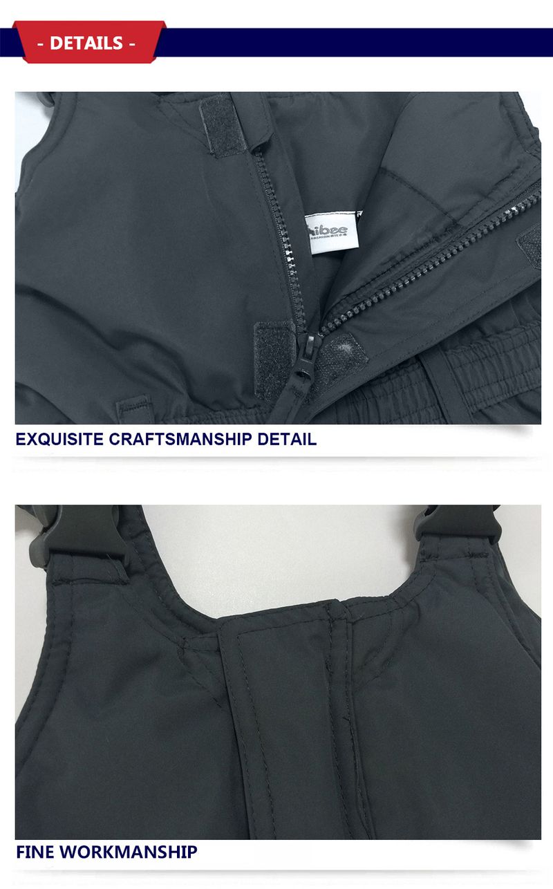 001 Pantaloni da sci softshell con pettorina PHIBEE Baby Elephant per e-commerce transfrontaliero, abbigliamento per bambini originale per il commercio estero all'aperto_voghion.com