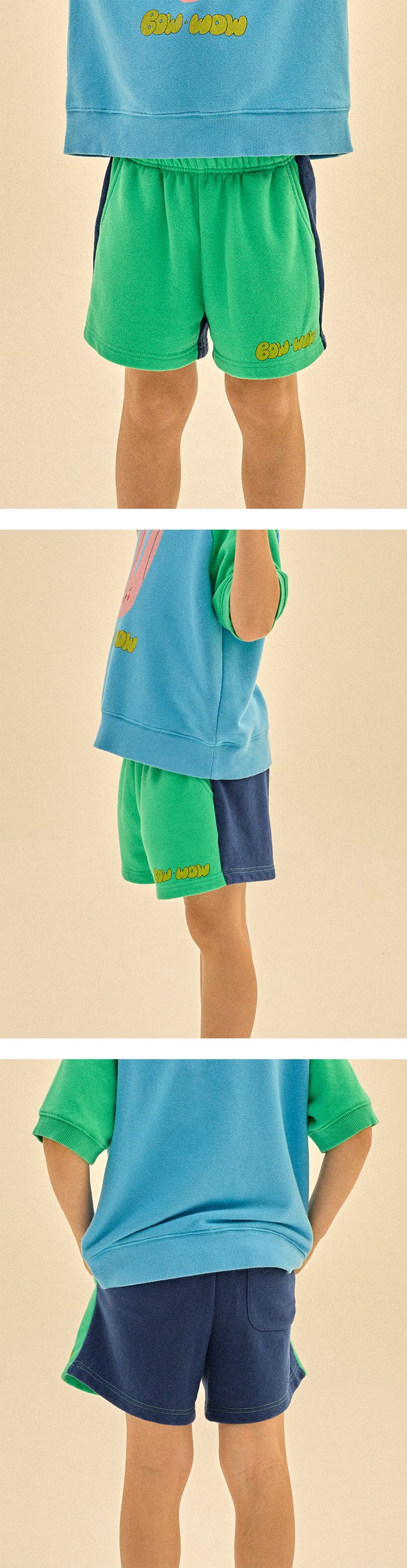 Mother & Kids Casual Loose Fashion Men And Women Bunny Print Short Sleeved Suit_voghion.com