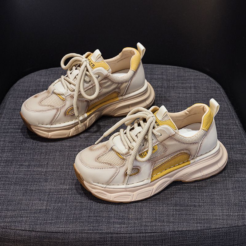 Gumet Color-Block German Training für Damen 2025 Neu Atmungsaktive Freizeitmode Dad Leichte Weiche Oberfläche Damen_voghion.com