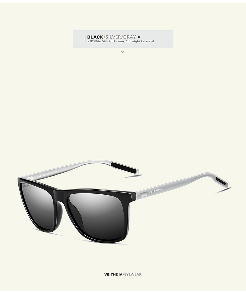 VEITHDIA high-definition polarized color changing sunglasses for men's aluminum driving Sunglasses_voghion.com