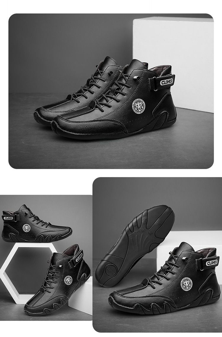 Commercio estero transfrontaliero più dimensioni vendita calda stivali Martin da uomo autunno e inverno popolari scarpe casual alte octopus da uomo_voghion.com