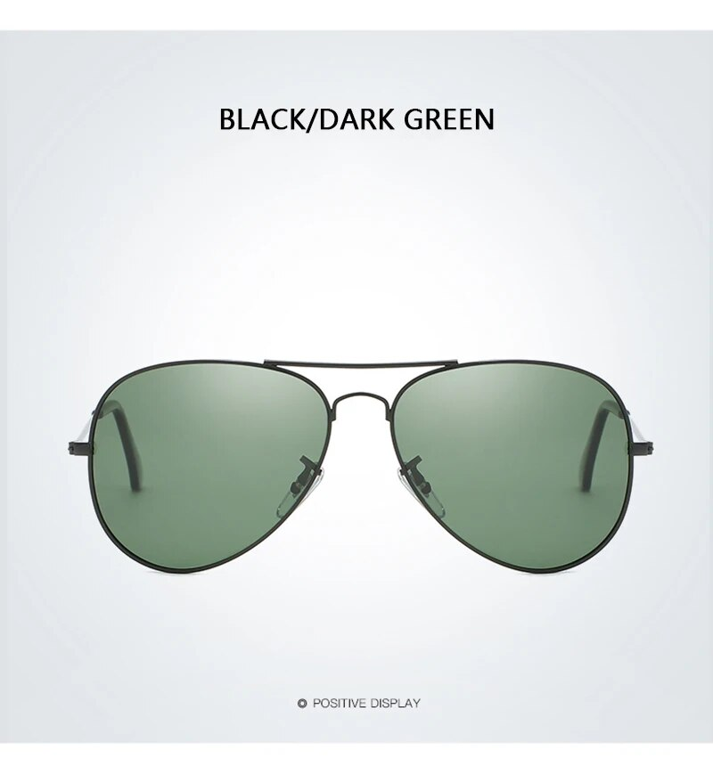 New Arrivals Classic Pilot Men Polarized Vintage Metal Ray Sunglasses Women Mirror Ride Male Colors uv400_voghion.com