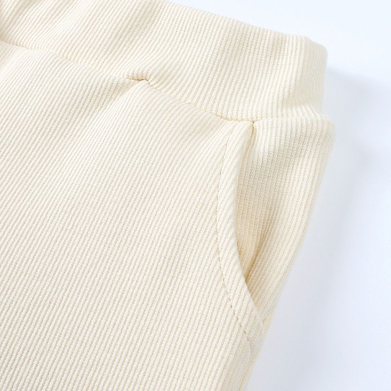 Vêtements pour tout-petits garçons, ensemble deux pièces ample, couleur unie, short à manches courtes pour bébé_voghion.com